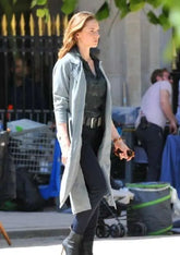 Rebecca Ferguson Mission Impossible 6 Gray Trench Coat - jnjjackets